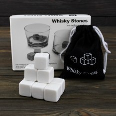 Камни для виски Whisky Stones (белые)