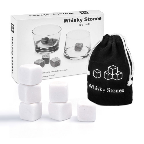Камені для віскі Whisky Stones (білі)