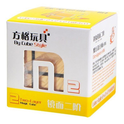 Кубик Рубіка 2х2х2 Дзеркальний (золотий)