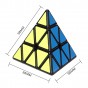 Кубик Рубика Пирамидка Мефферта карбон (черная )