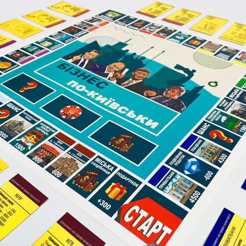 Настільна гра БІЗНЕС ПО-КИЇВСЬКИ (укр. )