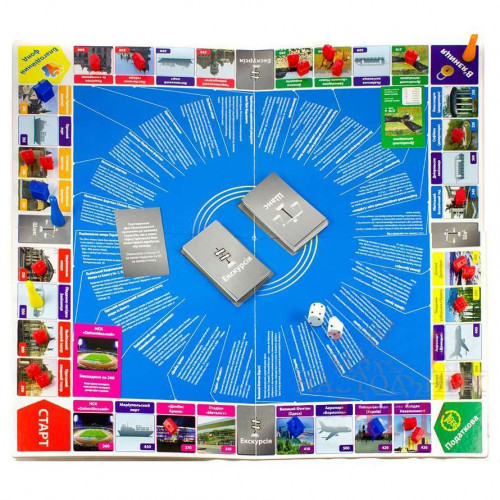 Настільна гра КАПІТАЛІСТ УКРАЇНА (укр. )