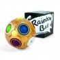 Головоломка антистресс 3D Пятнашки IQ Rainbow Ball (золото)