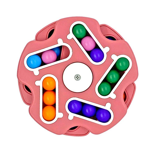 Головоломка антистрес Fidget Spinner Magic Cube (рожева)