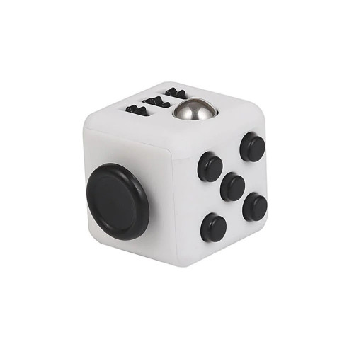 Кубик антистрес Fidget Cube (білий з чорним)