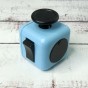 Кубик антистрес Fidget Cube (блакитний з чорним)