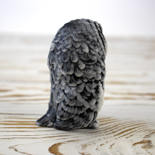 Декоративна Сова з мила 13244 (сіра)