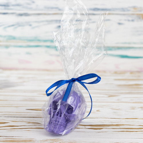 Декоративний Череп з мила 115г ( шоколадний)