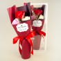 Букет троянд із мила BEST WISHES 12572 (червоний з рожевим)