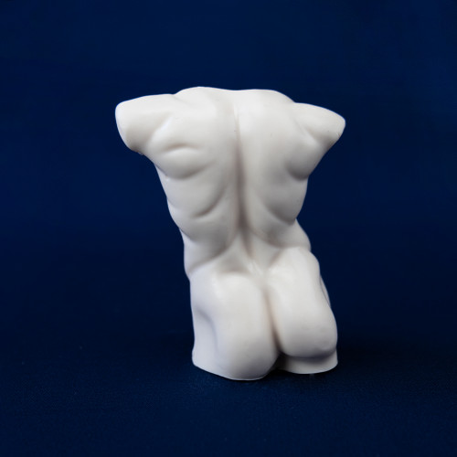 Оригинальный подарочный торс Мужской из мыла 120г 12650 (бежевый)