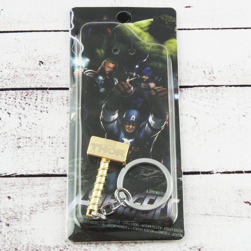 Брелок СГМТ 5007 Молот Тора (золото)