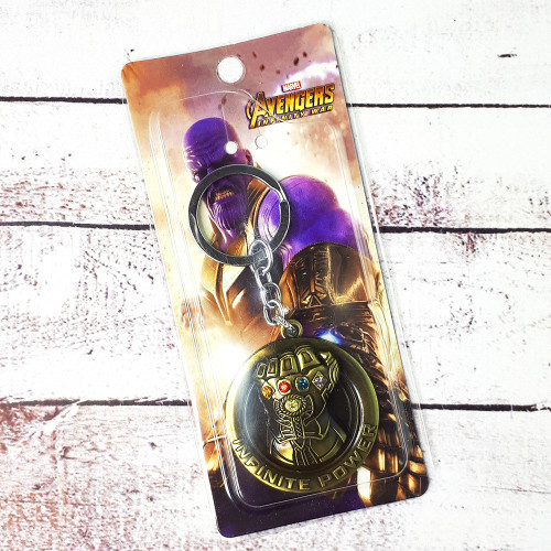 Брелок СГММ 5020 Месники Рукавичка нескінченності (бронзовий)