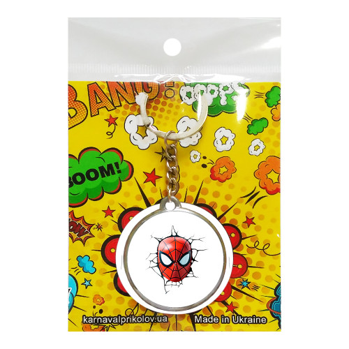 Брелок 8038 обємний Спайдермен