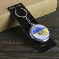 Брелок 6978 об'ємний Україна в тобі