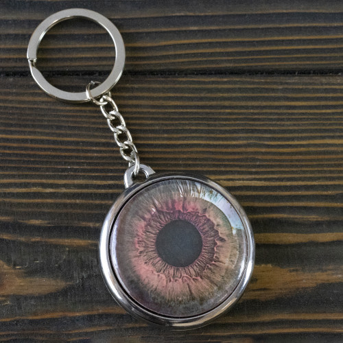 Брелок 6964 обємне Око червоне