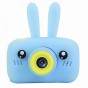 Детский цифровой фотоаппарат Kids Camera Заяц (голубой)