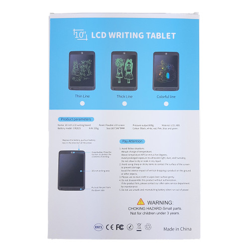Графічний планшет LCD Writing Tablet 10 дюймів (червоний)