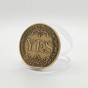Сувенірна монета прийняття рішень YES/NO 3703 (золото антик)