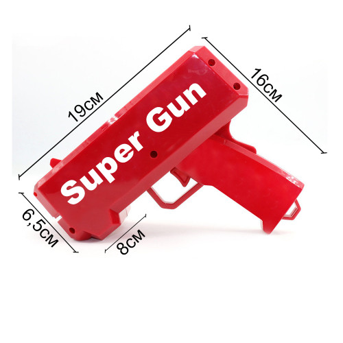 Грошовий пістолет Cash Cannon (червоний)