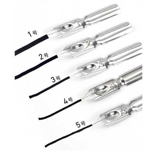 Вінтажний подарунковий набір для каліграфії Ручка перова (сірий)