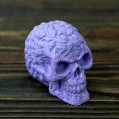 Оригинальный подарочный Призрачный череп из мыла (фиолетовый)