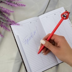 Ручка 010 с исчезающими чернилами волшебная (красная)