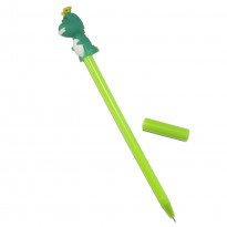Ручка гелева Динозаврик (зелений) сувенір