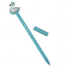 Ручка кулькова Фламінго (блакитна) сувенір