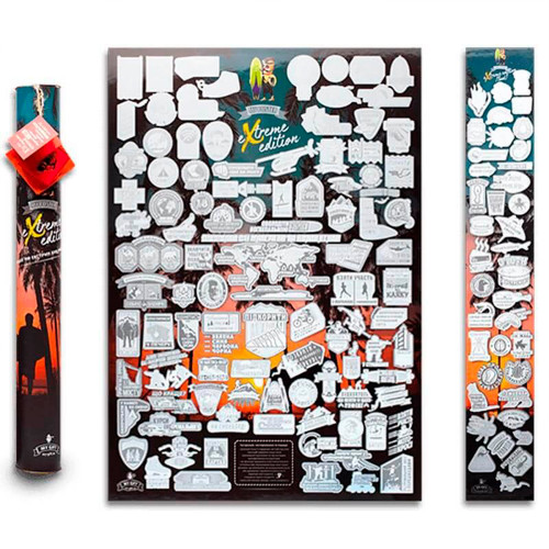 Скретч постер Extreme edition ( укр . )