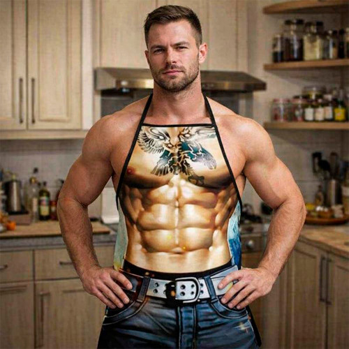 Фартух з приколом Мачо з тату