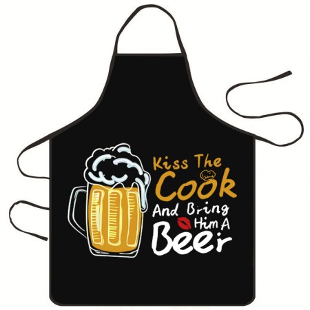 Фартух з приколом Поцілунок кухаря та принеси пиво