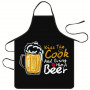 Фартух з приколом Поцілунок кухаря та принеси пиво