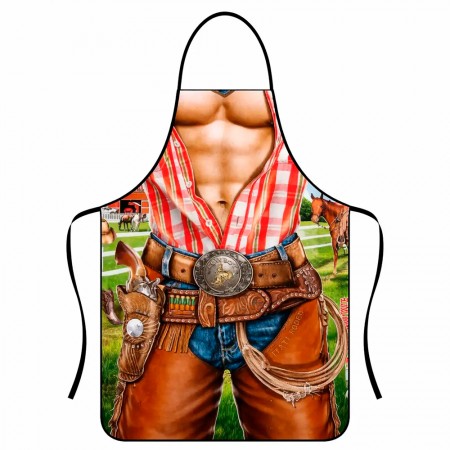 Фартук с приколом Вестерн Ковбой