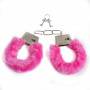 Наручники меховые (розовые)