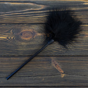 Еротичний Тіклер з пушком (чорний) (тільки для сексшоп)