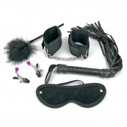 Еротичний набір БДСМ для рольових ігор 6 предметів 12075 (чорний)