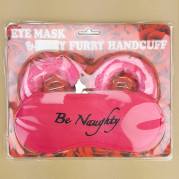 Еротичний набір BE NAUGHTY (рожевий)