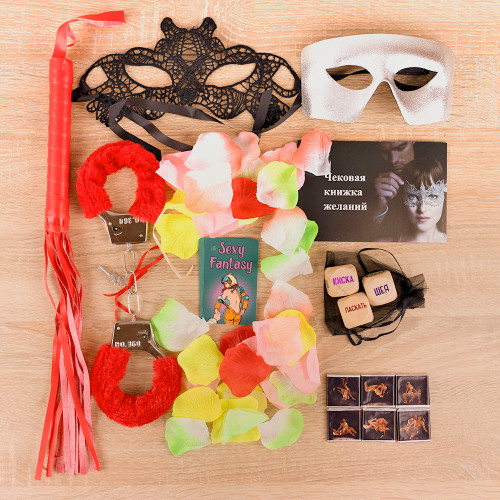 Подарунковий еротичний набір 18+ Сексуальні фантазії