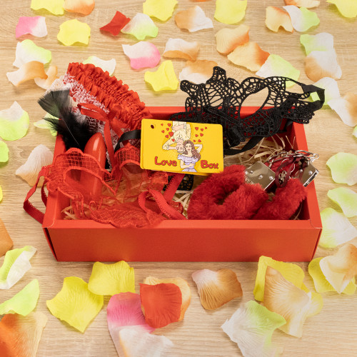 Подарунковий еротичний набір 18+ Любовна скринька 13055