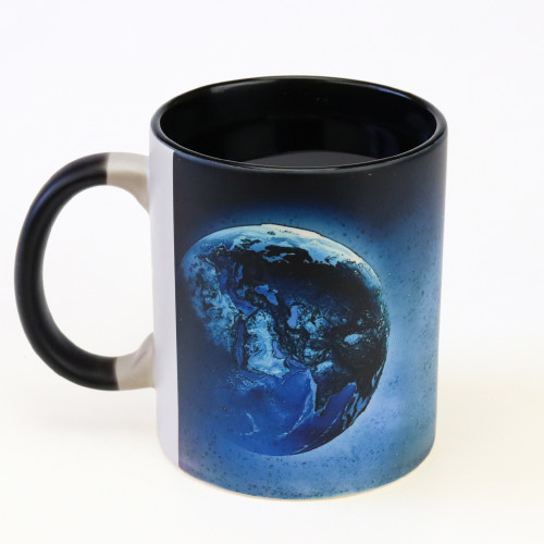 Чашка хамелеон 66154 Моя Земля (чорна)