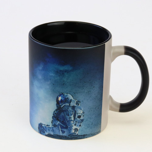 Чашка хамелеон 66154 Моя Земля (чорна)