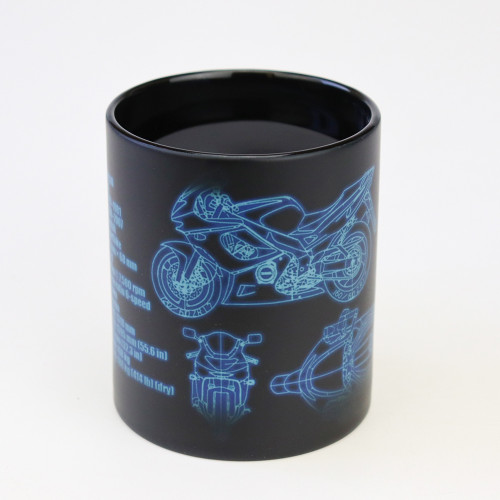 Чашка хамелеон 66053 ЧРЖ Ducati neon (чорна)