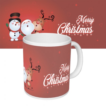 Чашка з принтом 63606 Веселого Різдва