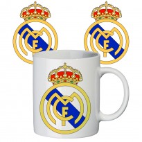 Чашка с принтом 65407 ФК Реал Мадрид