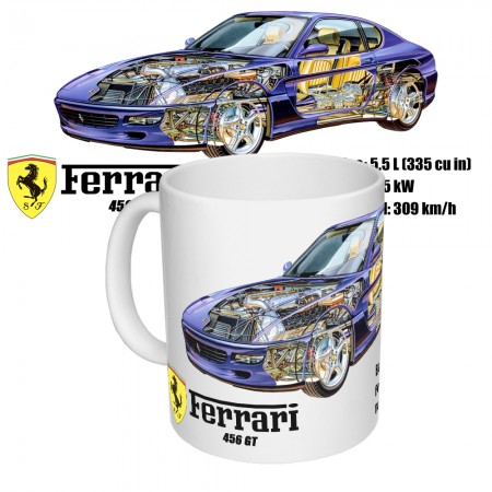 Чашка з принтом 65503 Ferrari