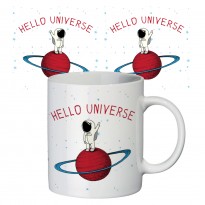 Чашка з принтом 65603 Привіт Всесвіт
