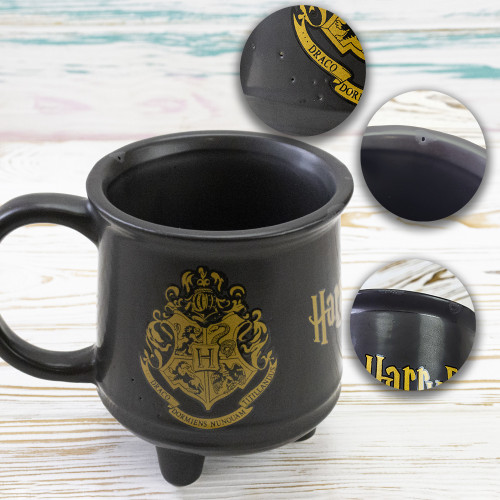 Кухоль Гаррі Поттер Котел з гербом Хогвартсу (товар з дефектом)