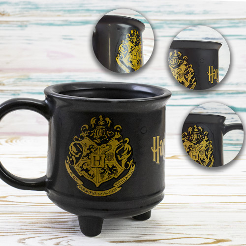 Кухоль Гаррі Поттер Котел з гербом Хогвартсу (товар з дефектом)