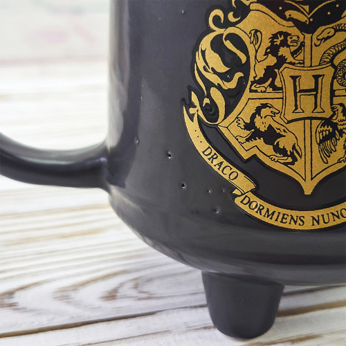 Кухоль Гаррі Поттер Котел з гербом Хогвартсу (товар з дефектом)