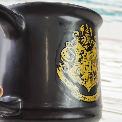 Кухоль Гаррі Поттер Котел з гербом Хогвартсу (товар з дефектом)